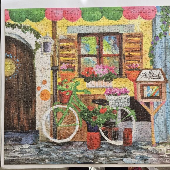 1000 Piece "Market Day" Jigsaw Puzzle - Picture 2 of 5